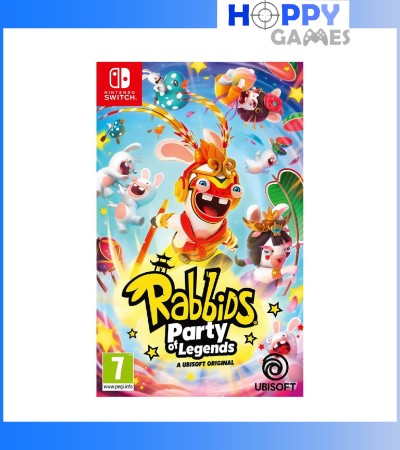*CASHBACK + FREE SHIPPING* Rabbids Party of Legends Legend Nintendo Switch [EU - FULL ENGLISH GAMEPLAY]