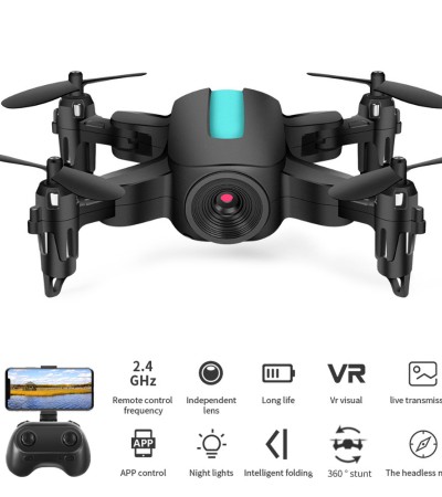 Mini Foldable Drone A2 GPS Dronewith Wifi FPV HD 2-Axis Anti-Shake Gimbal Camera